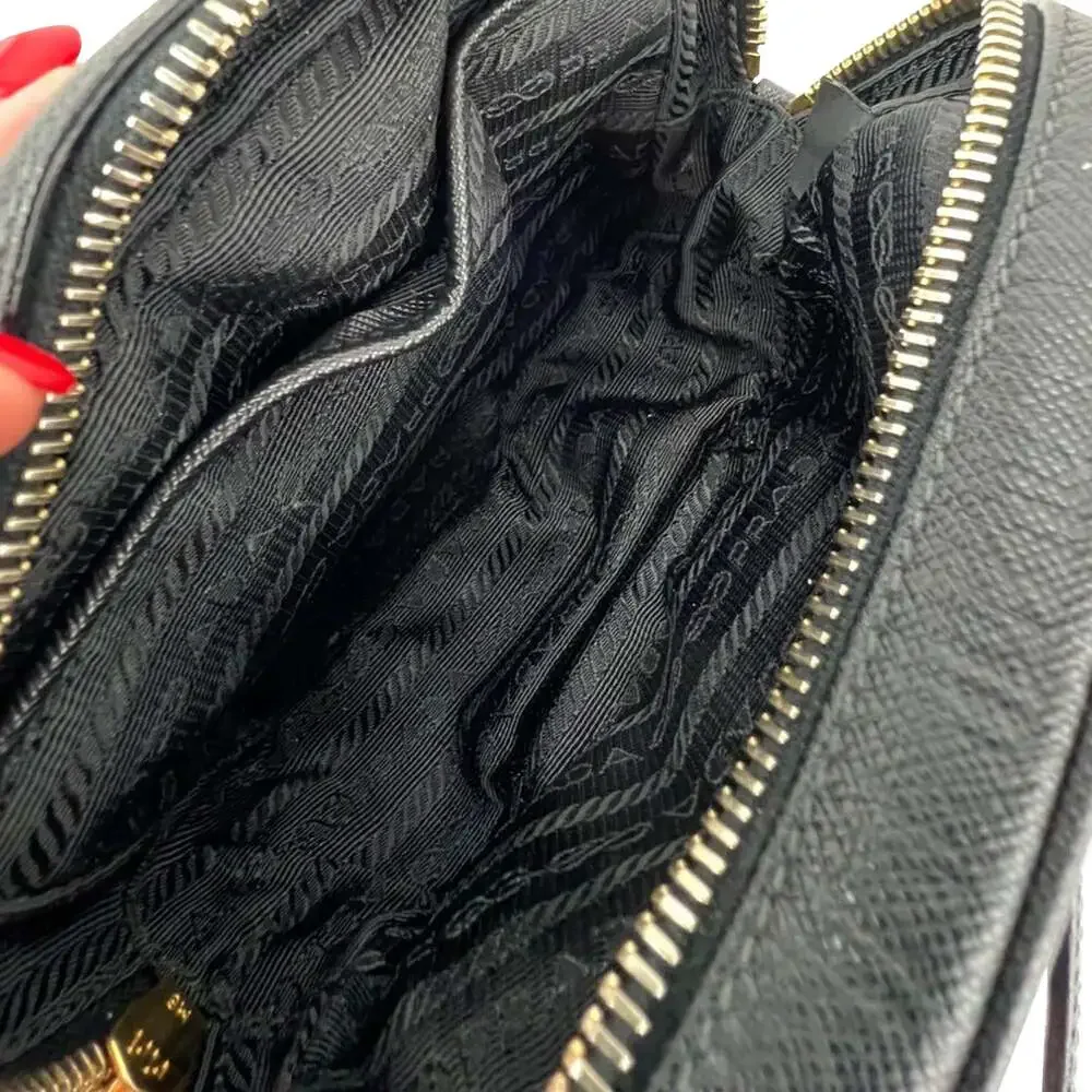 Prada Zip Crossbody Bag Saffiano #250812P87B - Picture 4 of 10